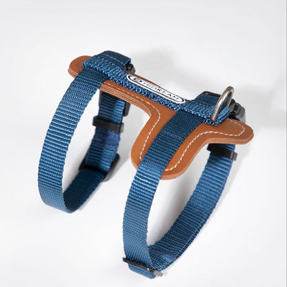 H-Shaped PU Leather Cat Harness Set