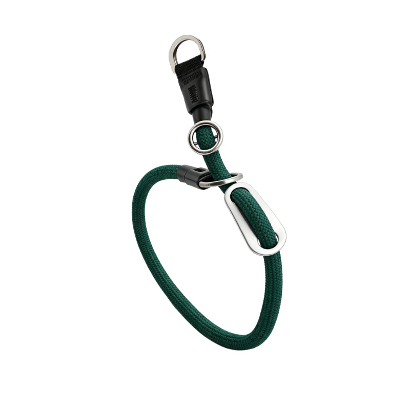 Limited-Slip Half-Check Dog Collar & Hands-Free Training Leash