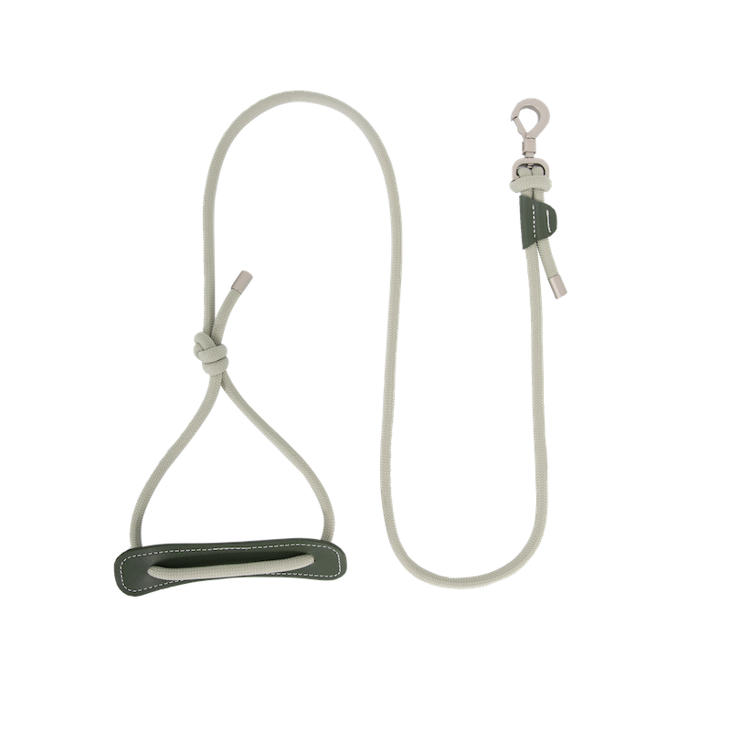 Adjustable Dog Harness & Round Rope Leash Set