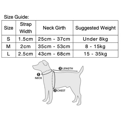 Neon Paws Adjustable Dog Collar