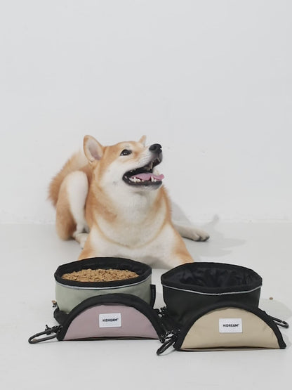 Collapsible Portable Pet Travel Bowl - 1000ml